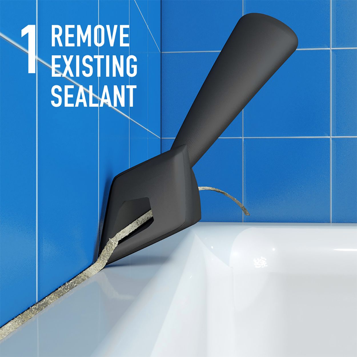 UniBond Bath & Kitchen Sealant Transparent Easy Pulse 208g