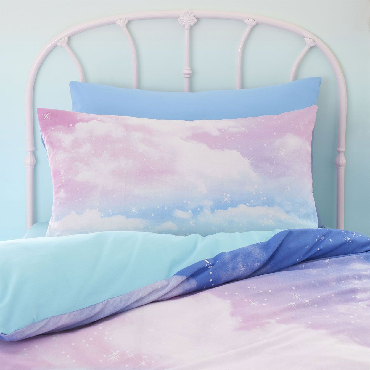 Ombre Rainbow Clouds Pastel