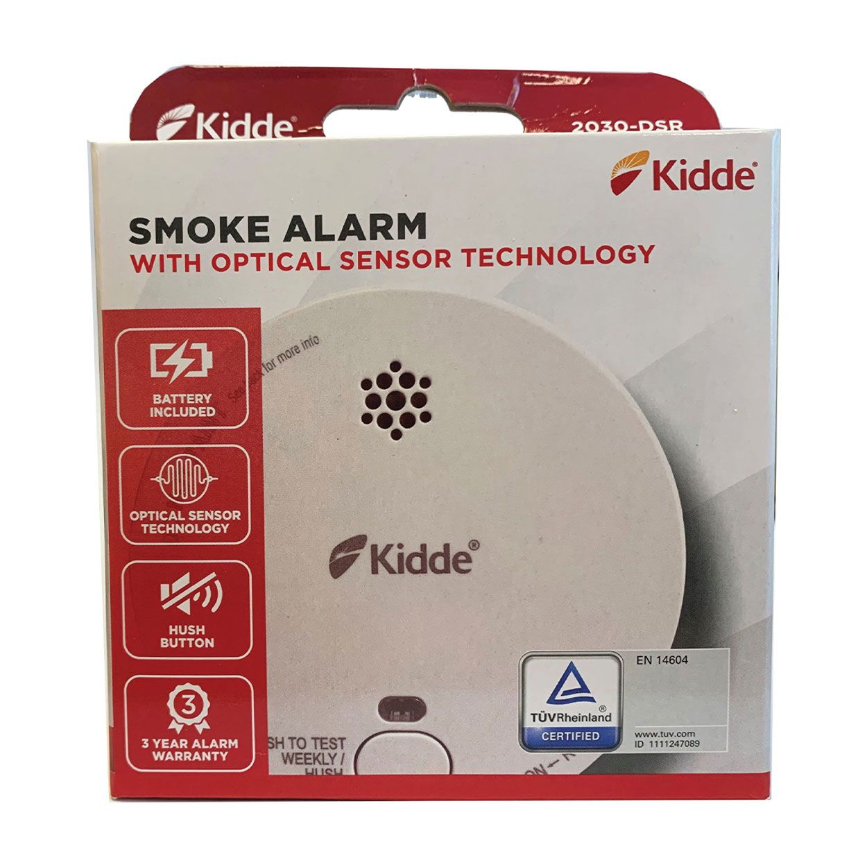 Kidde 3 Year Smoke Alarm