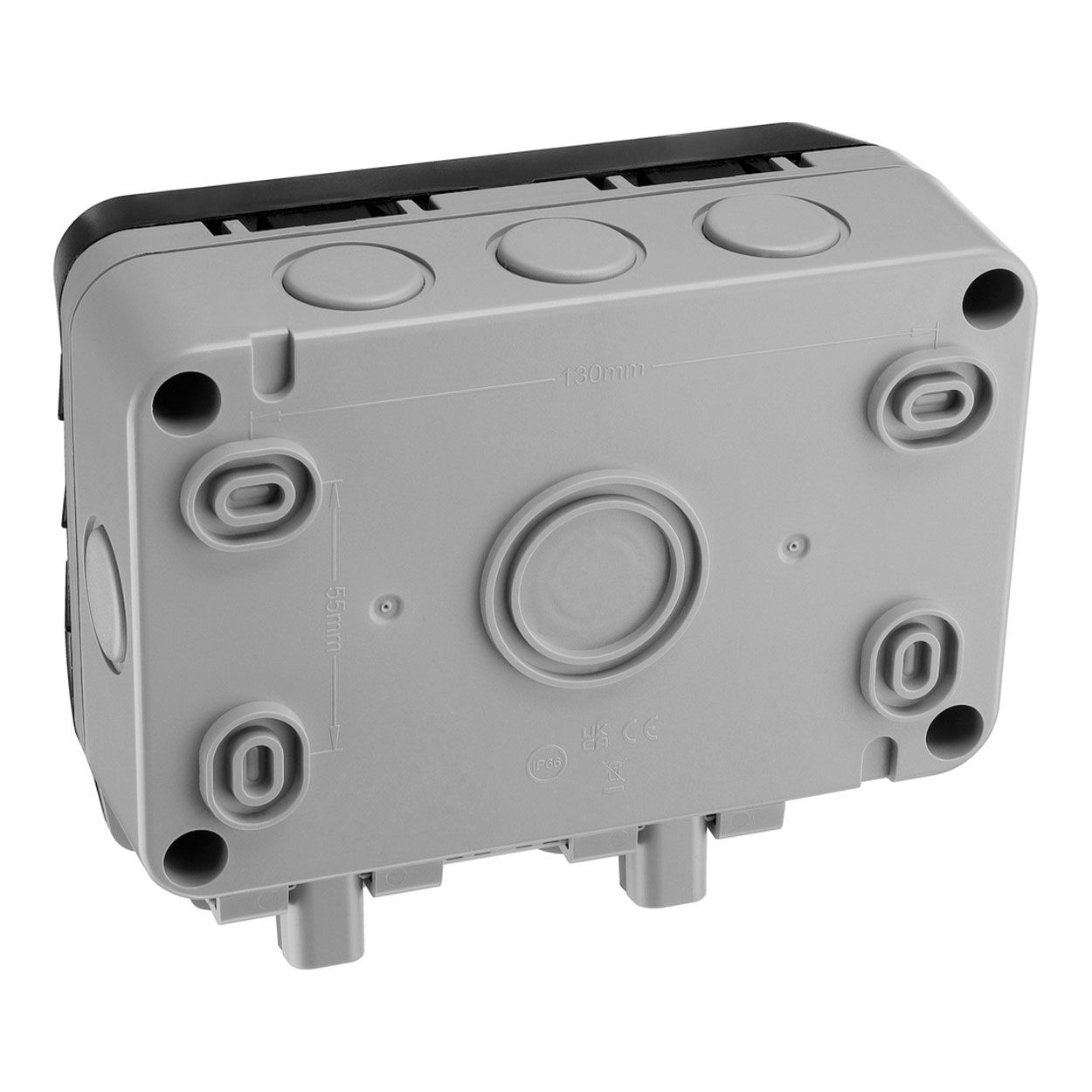 BG Weatherproof 2 Gang Smart Socket