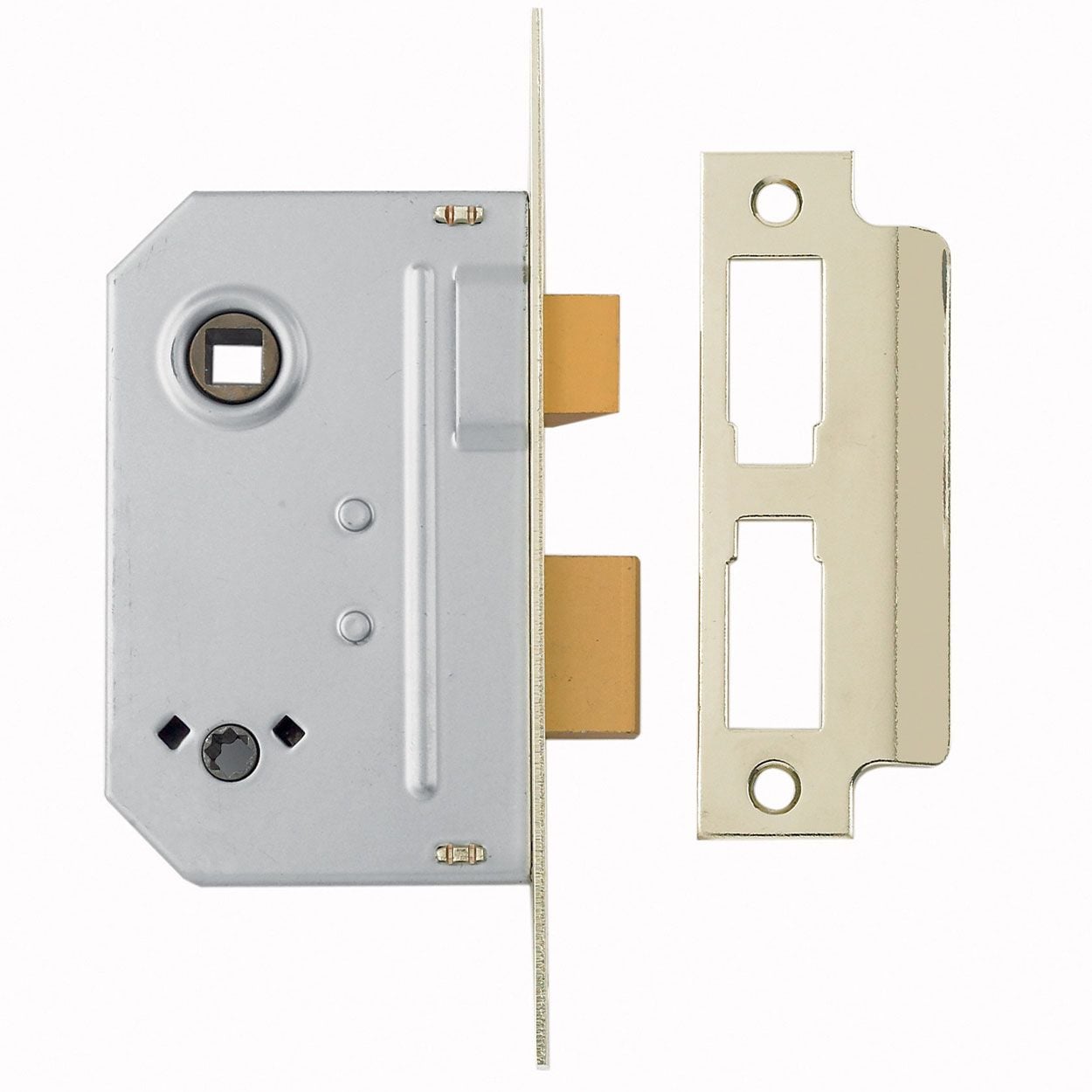 Yale 2.5in Bathroom Sash Lock - Chrome