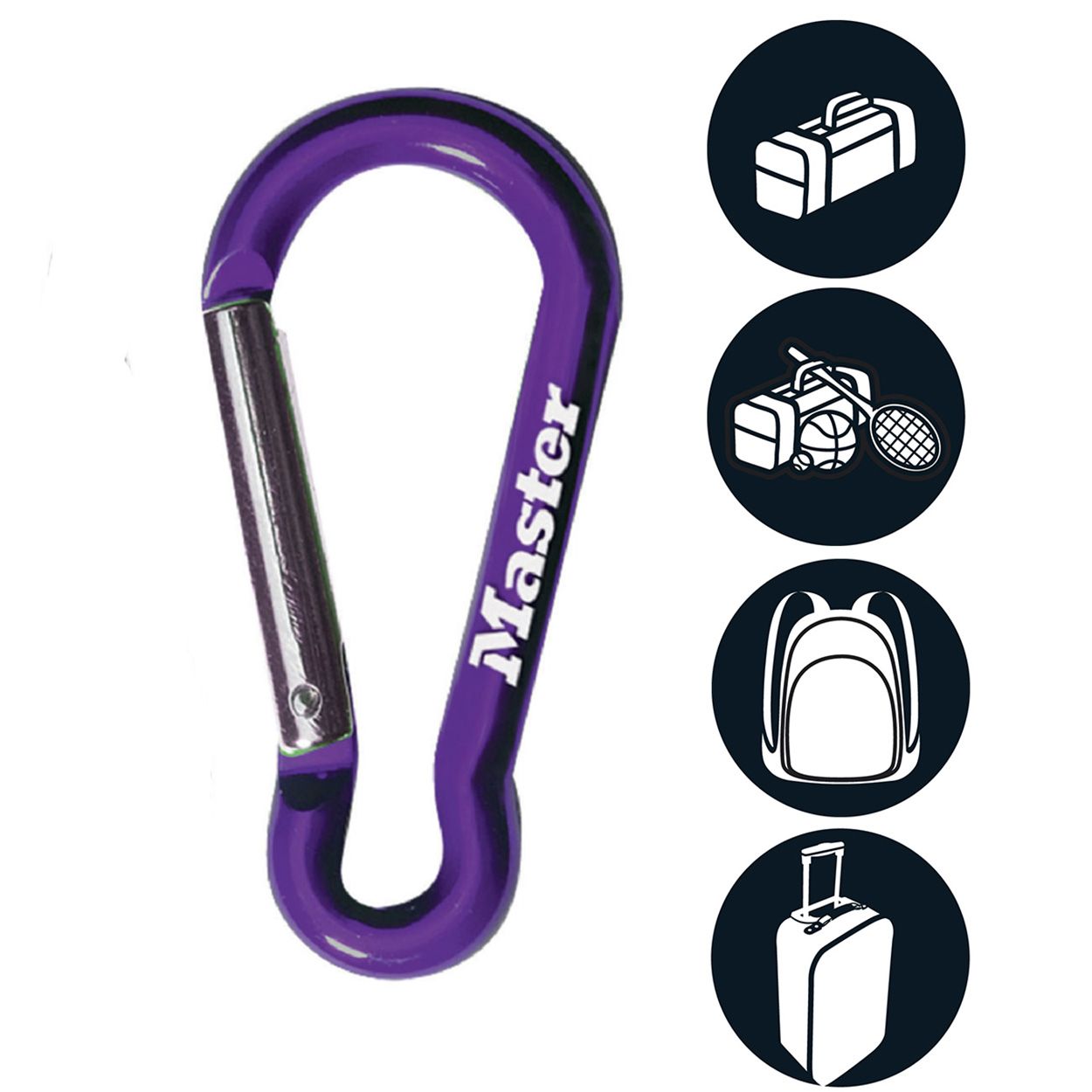 Master Lock Zinc Carabiner Hook