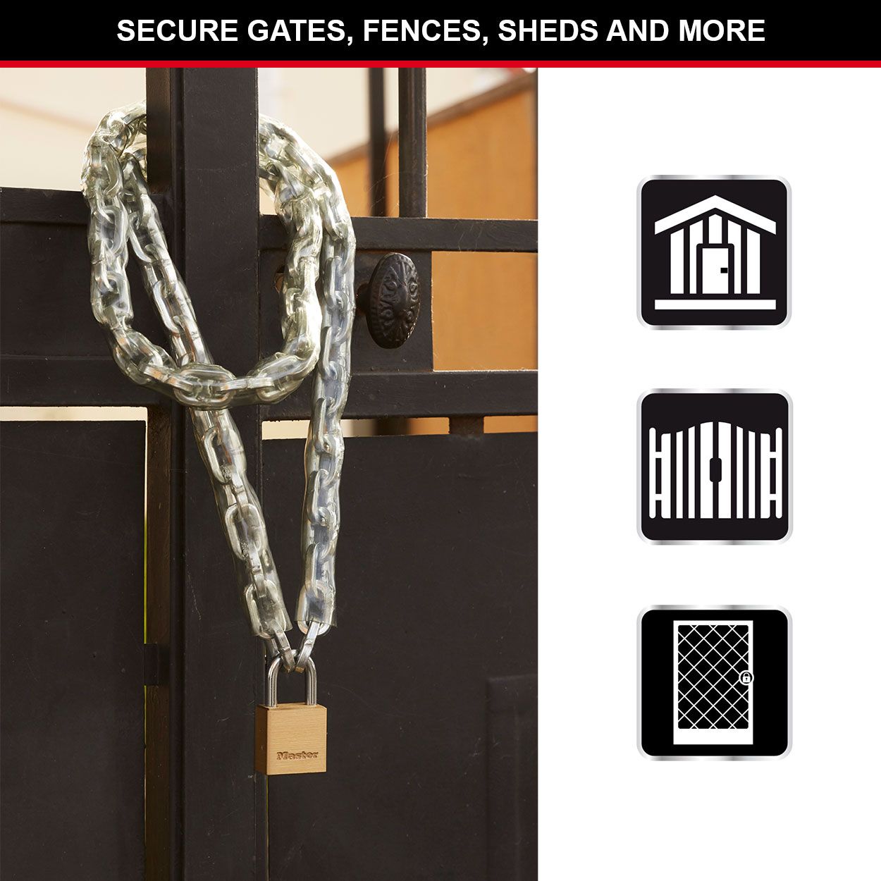 Master Lock 38mm Solid Brass Padlock