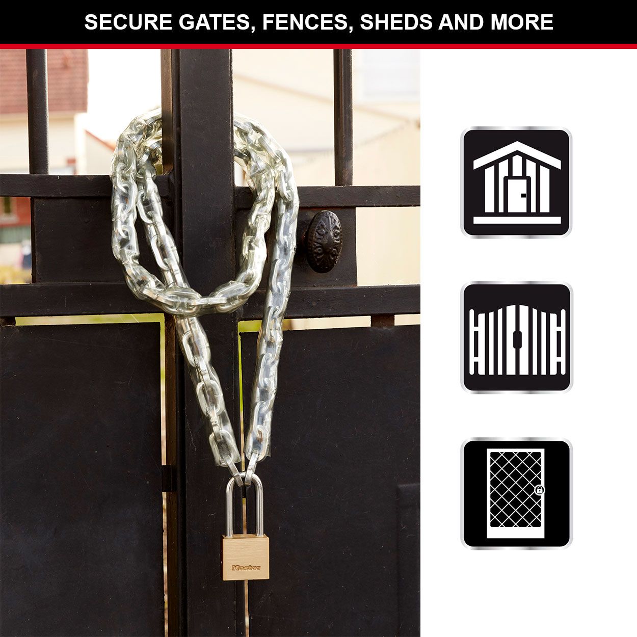 Master Lock 44mm Solid Brass Padlock