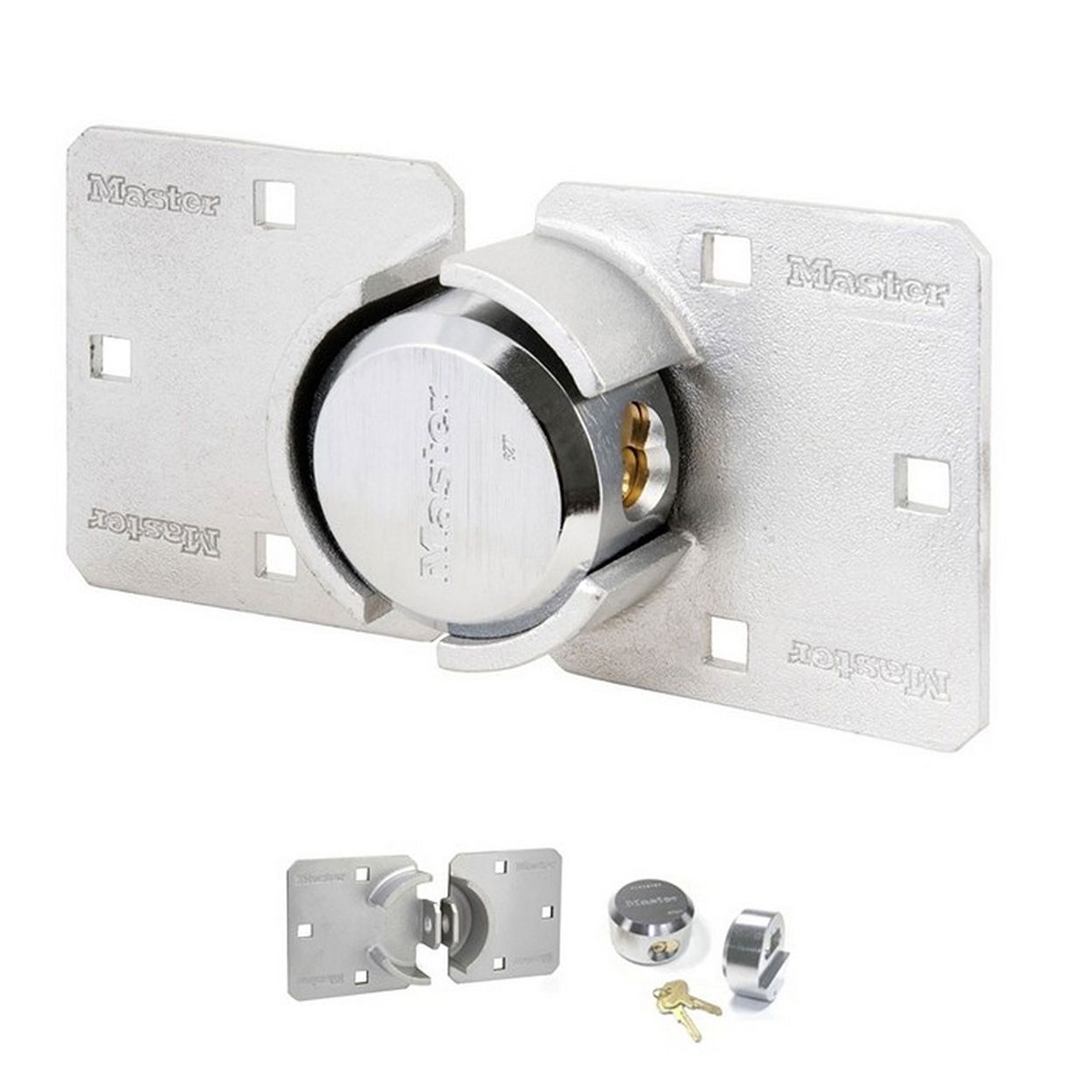 Master Lock Heavy Duty Van Lock and Hasp