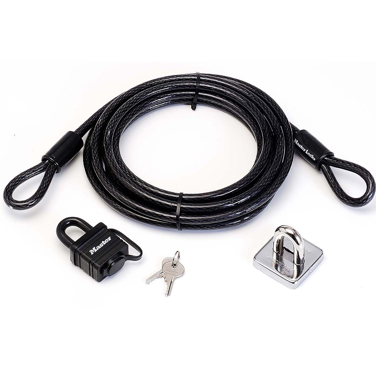 Master Lock 4.5m Long Cable with Padlock