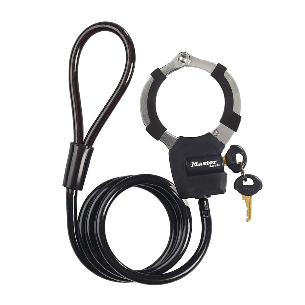 Master Lock 1m Long Keyed Cable Cuff Lock