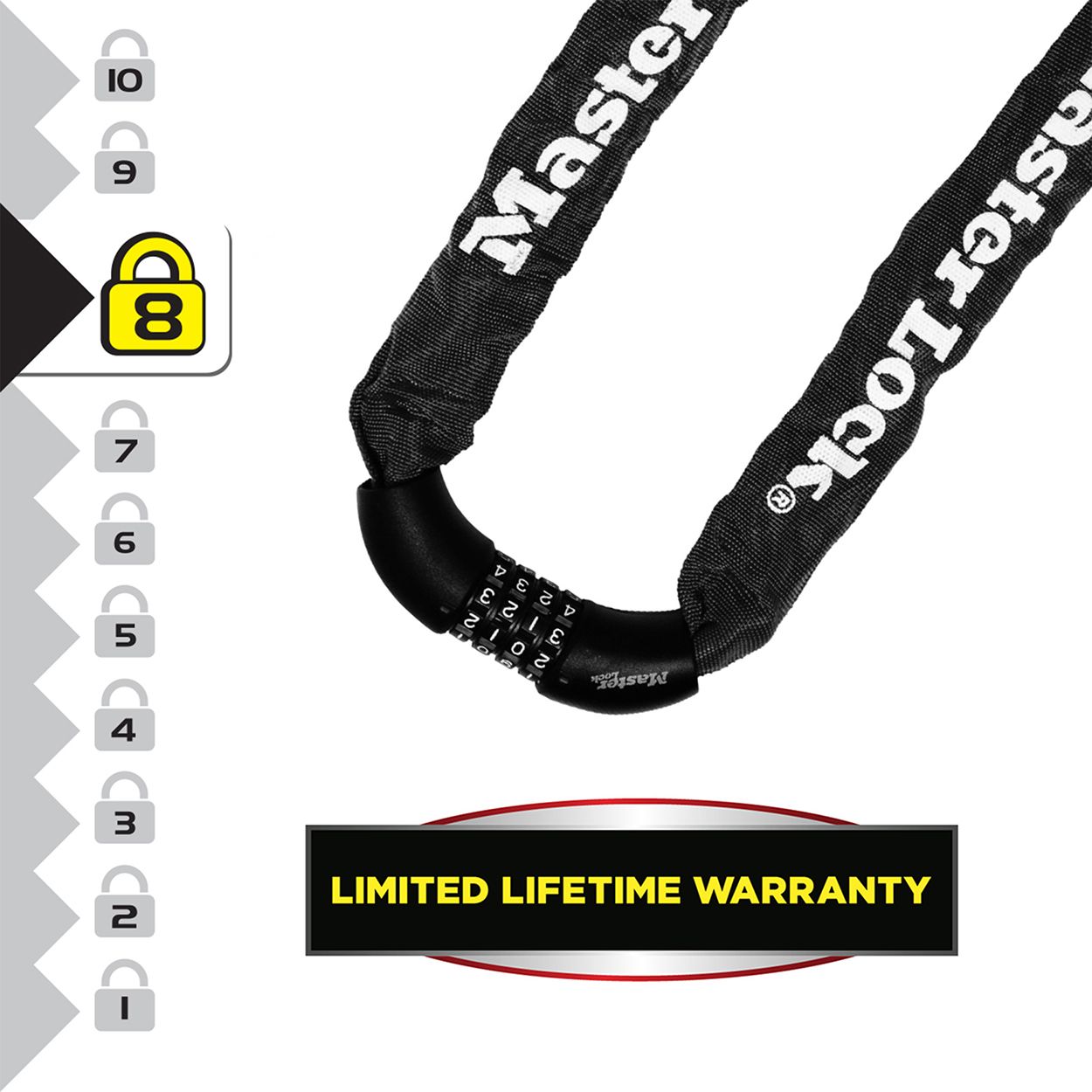 Master Lock 90cm Chain Combination Lock