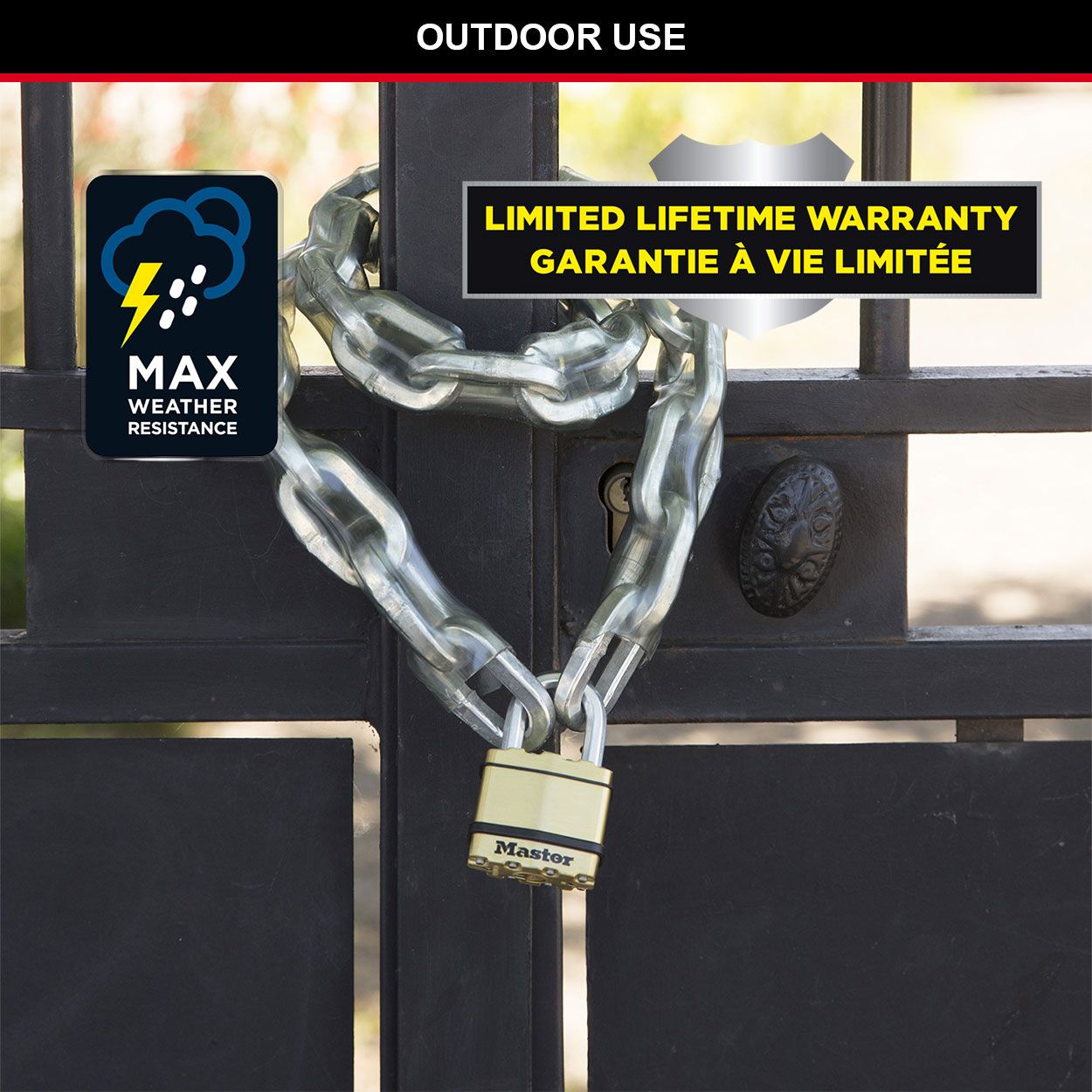 Master Lock 45mm Laminated Brass Padlock