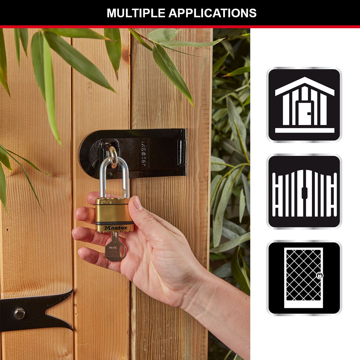 Master Lock 45mm Laminated Brass Padlock