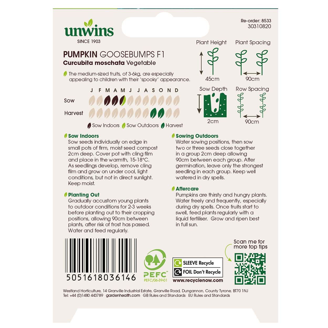 Pumpkin Goosebumps F1