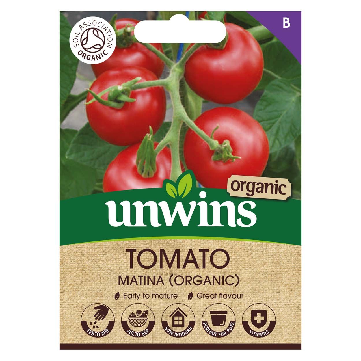 Tomato (Round) Matina (Organic)
