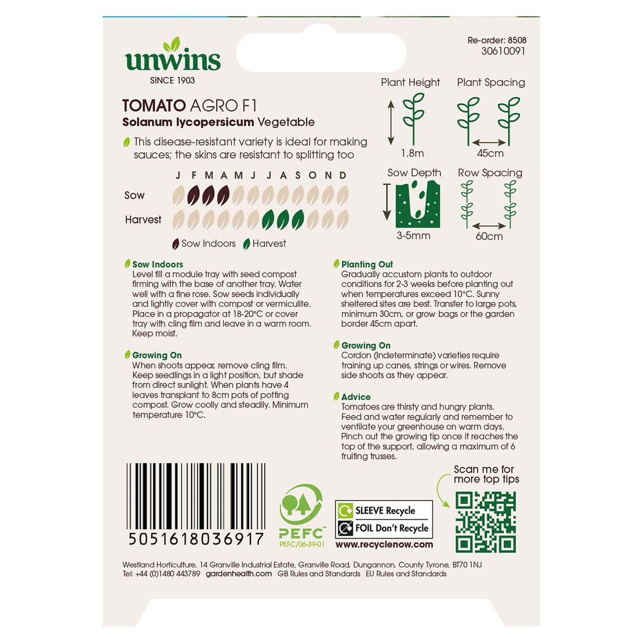 Tomato Agro F1 (Organic)