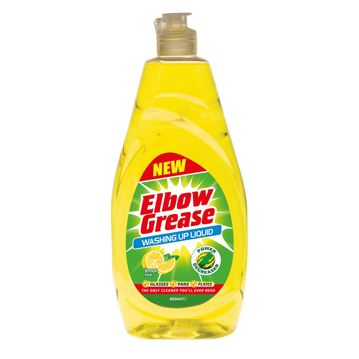 Elbow Grease Washing Up Liquid 600Ml