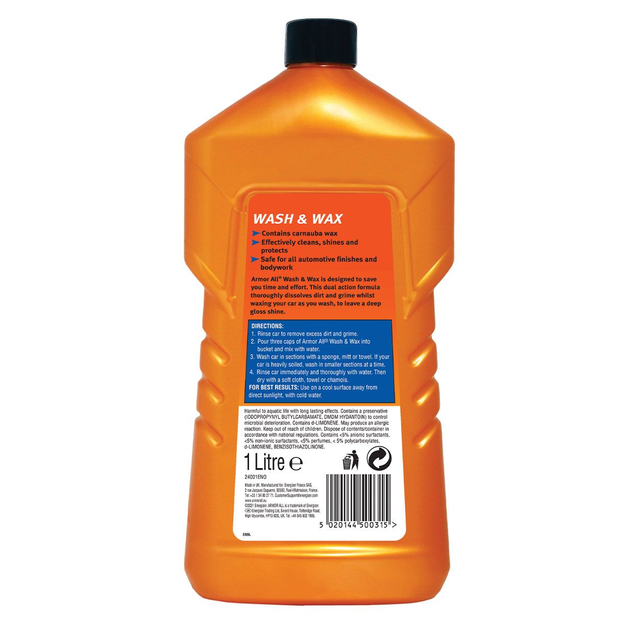 Armor All Wash & Wax - 1 Litre