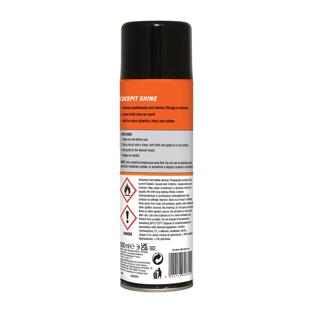 Armor All Cockpit Shine - 500ml