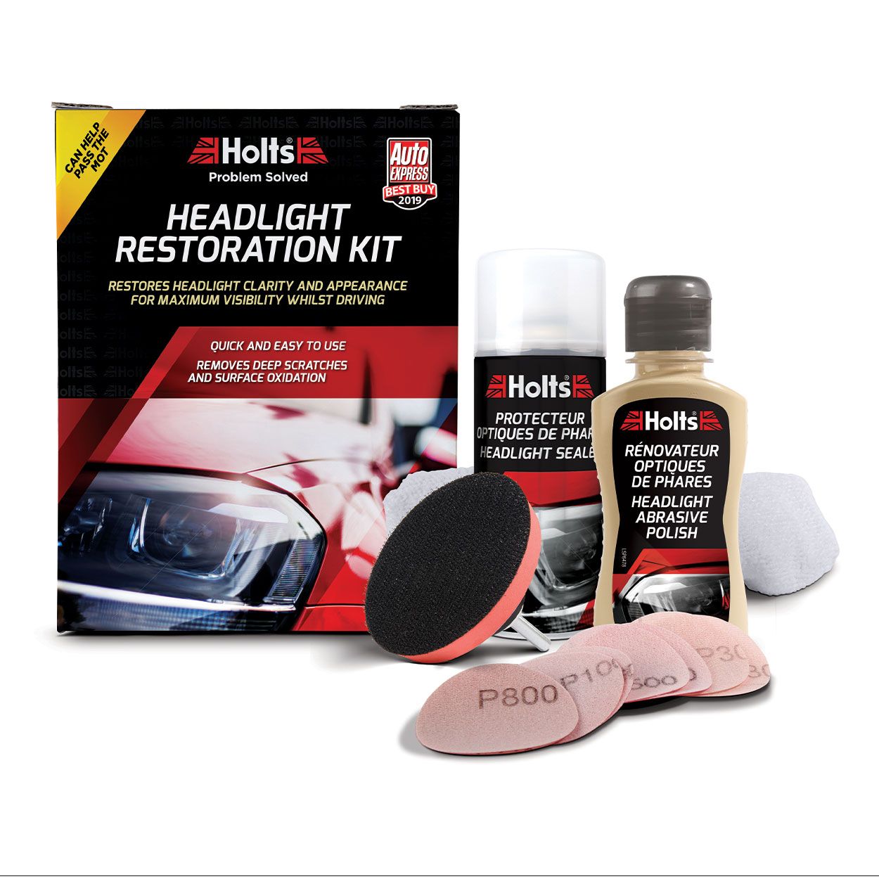 Holts Headlight Restoration Kit