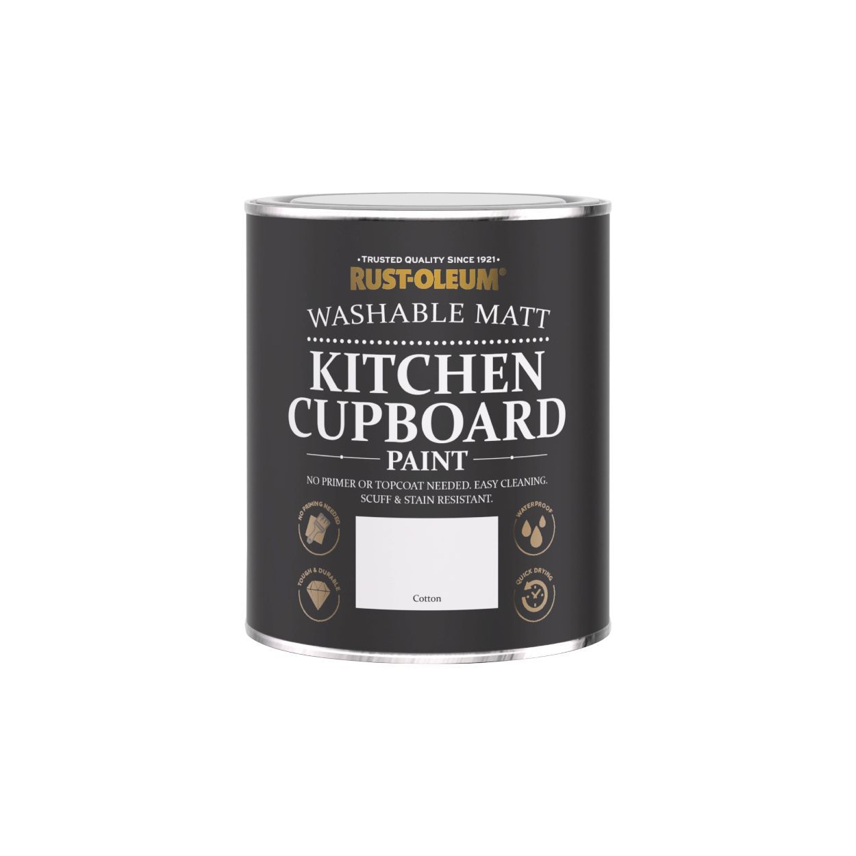 Rust-Oleum Kitchen Cupboard Paint Cotton 750Ml