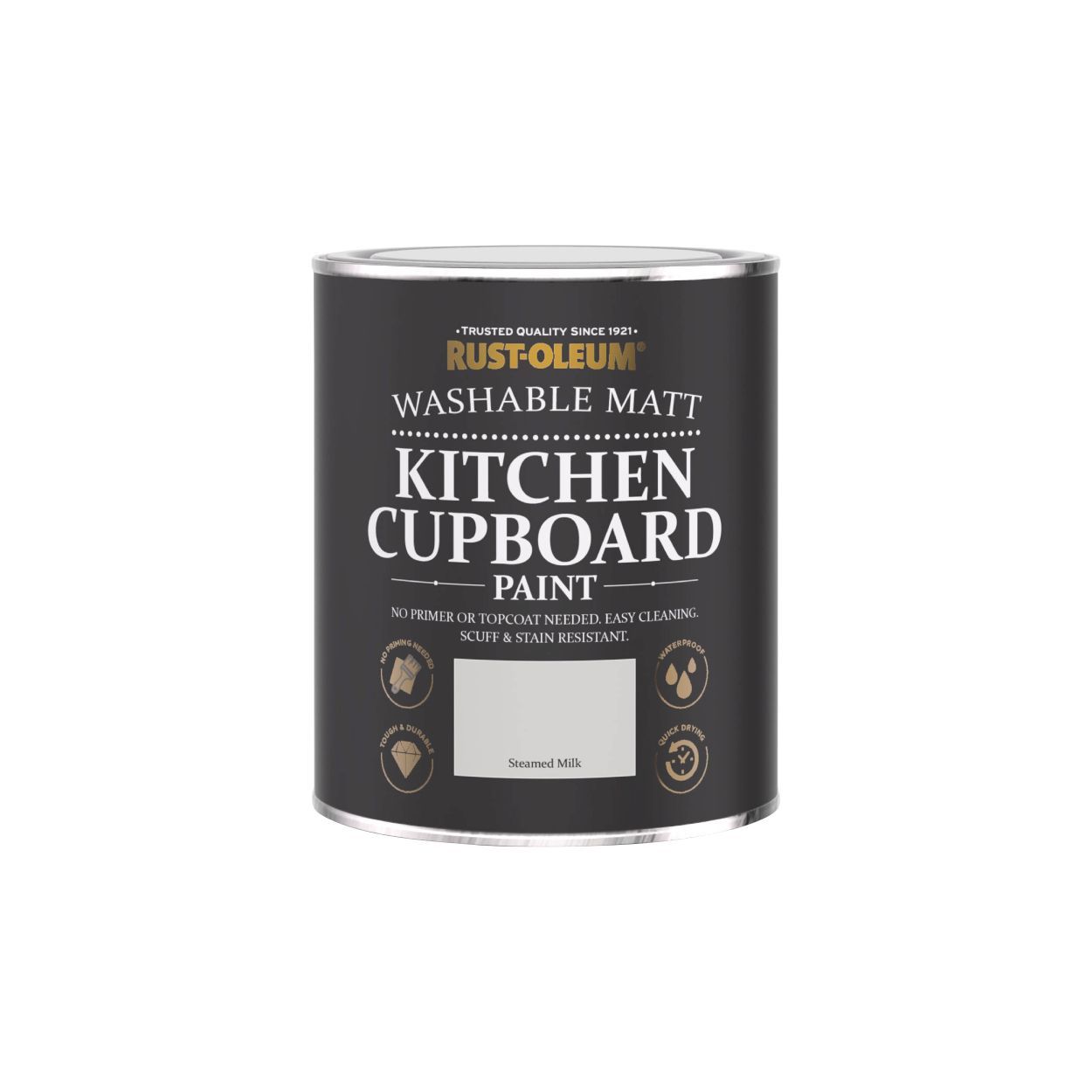 Rust-Oleum Kitchen Cupboard Paint Steamed Milk 750Ml