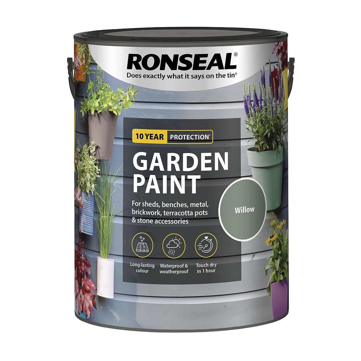 Ronseal Garden Paint Willow 5Ltr