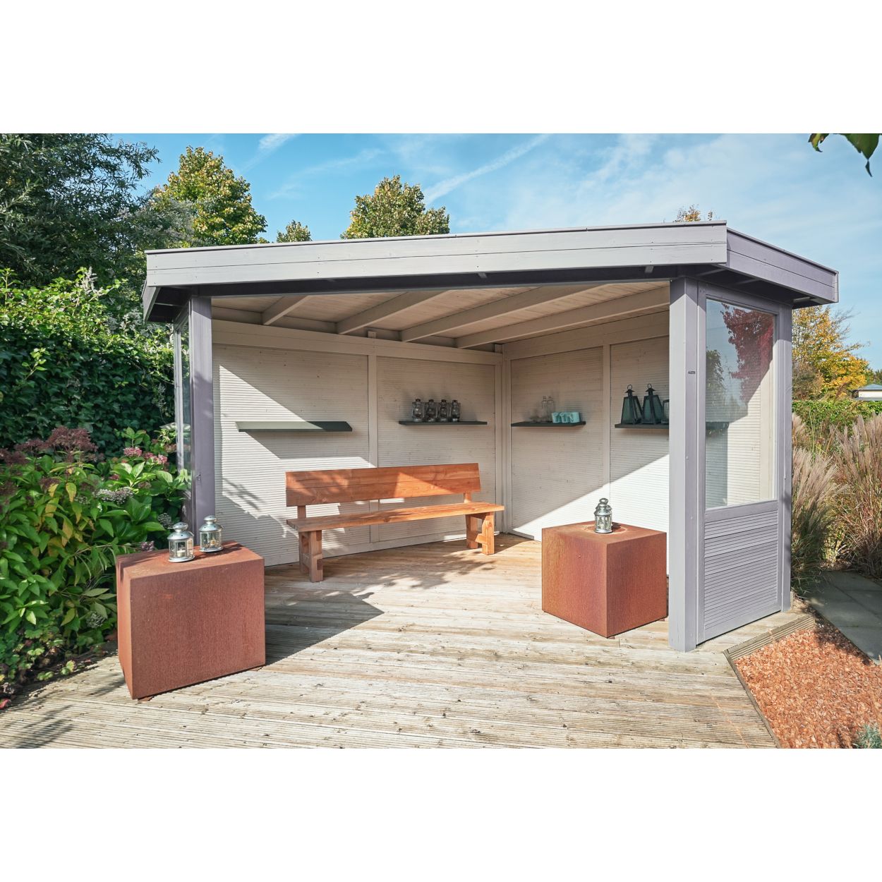 Ronseal Garden Paint Pewter Grey 5Ltr