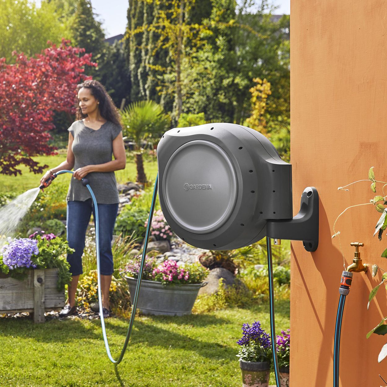 Gardena Wall Mounted Hose Box 30m