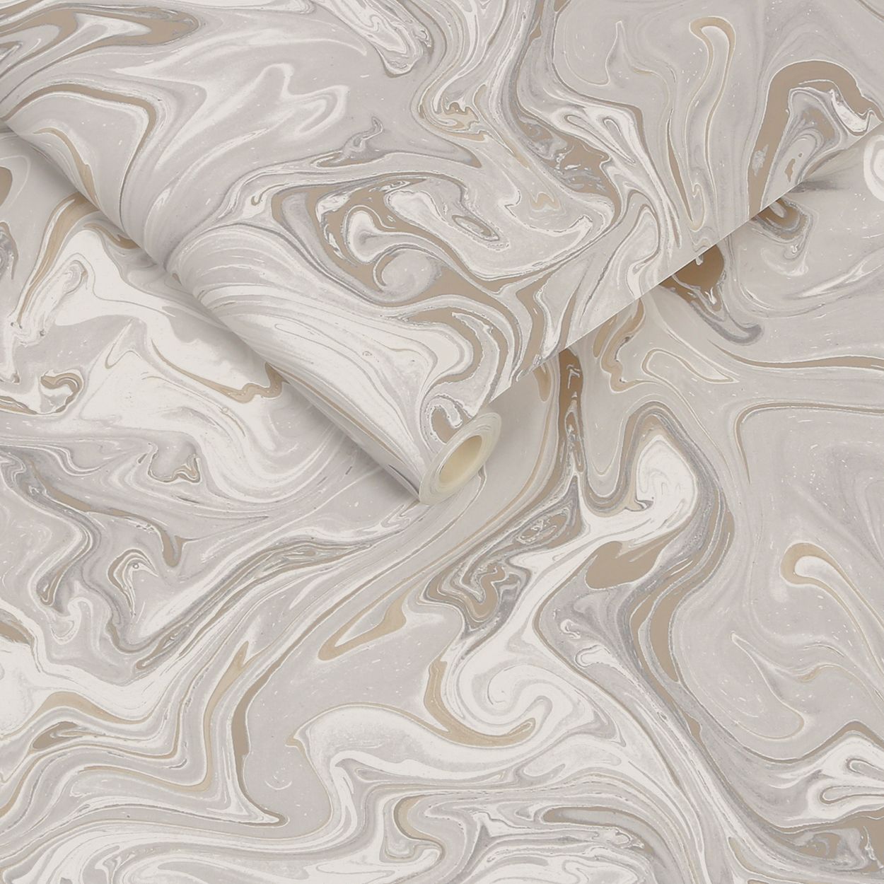 Liquid Gold Marble Wallpaper