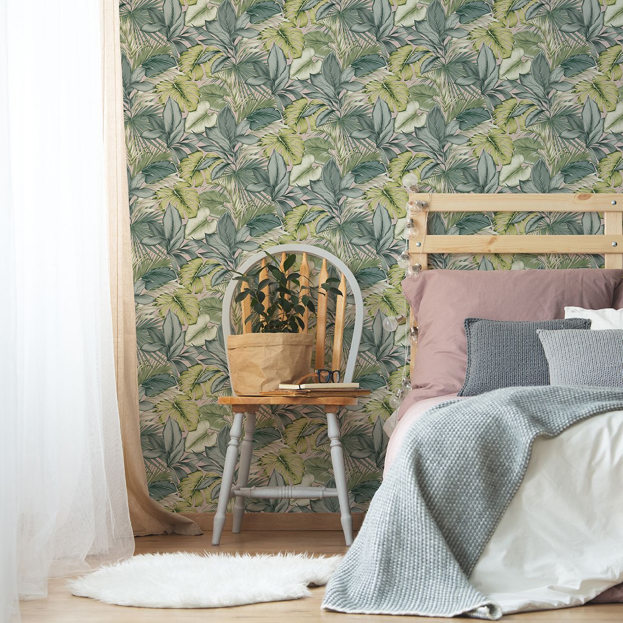 Tropicana Green Wallpaper
