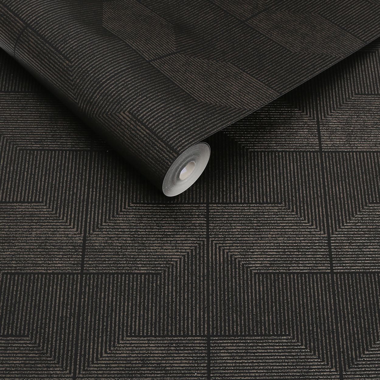 Illusion Charcoal Wallpaper