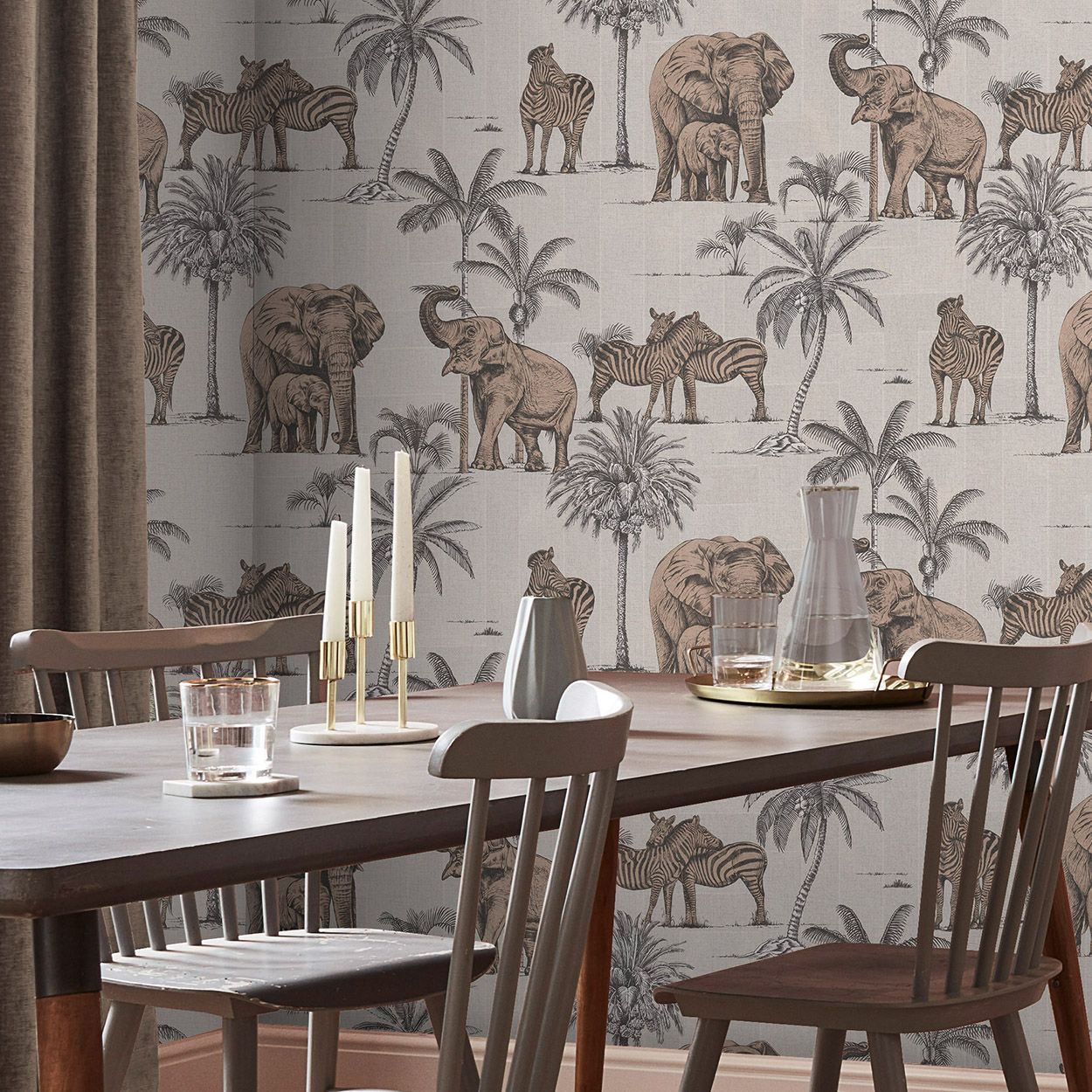Kenya Rose Gold Wallpaper