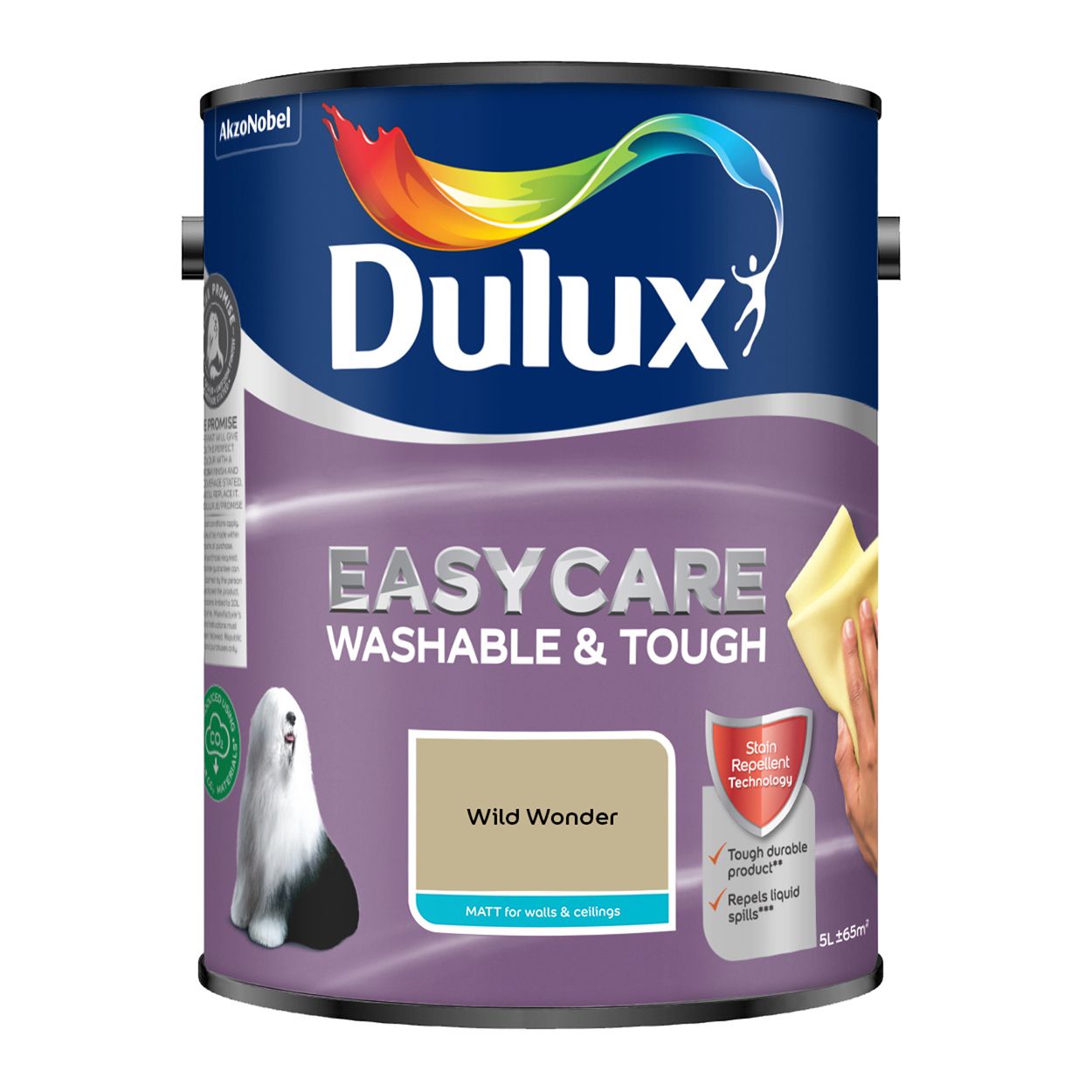 Dulux Easycare Washable & Tough Matt Wild Wonder 5L