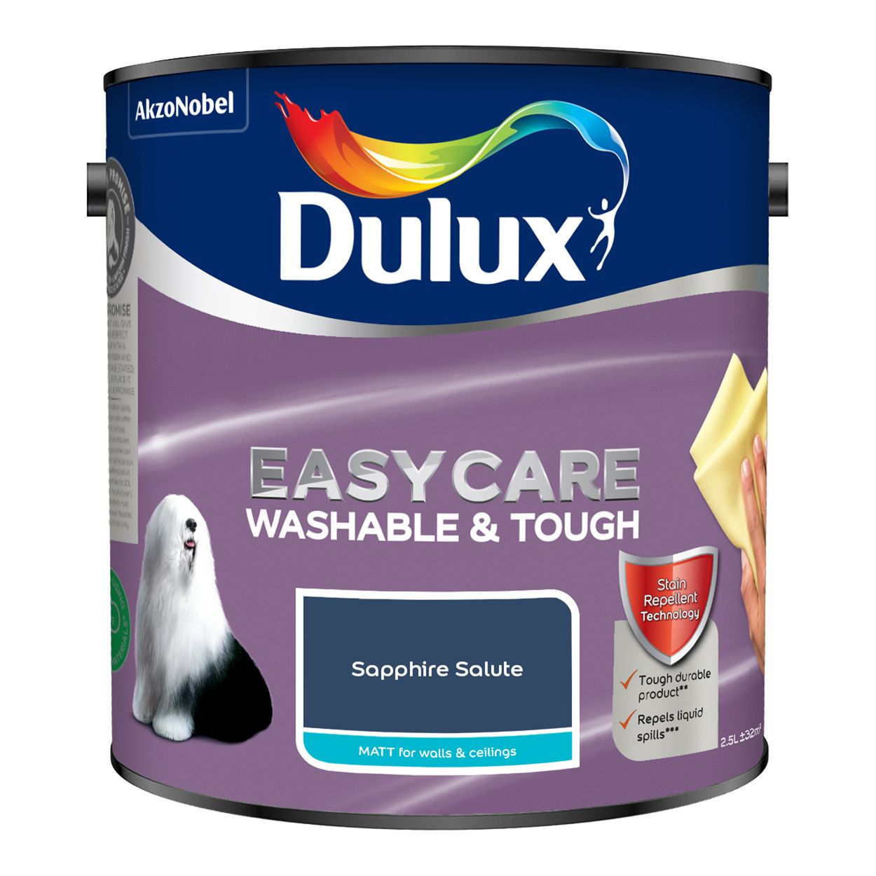 Dulux Easycare Washable & Tough Matt Sapphire Salute 2.5L