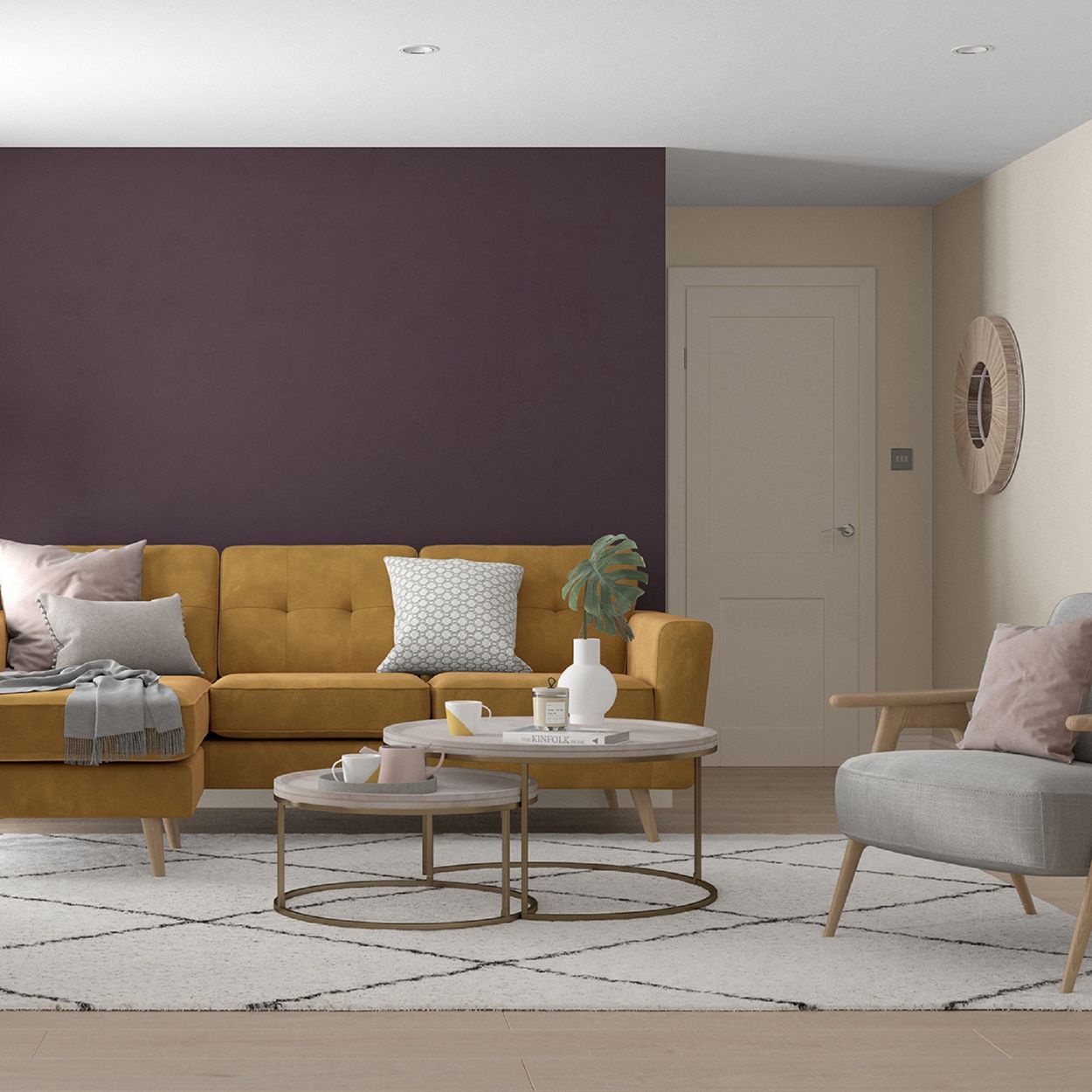 Dulux Easycare Washable & Tough Matt Decadent Damson 5L