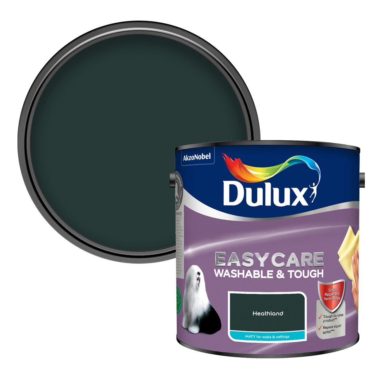 Dulux Easycare Washable & Tough Matt Heathland 2.5L