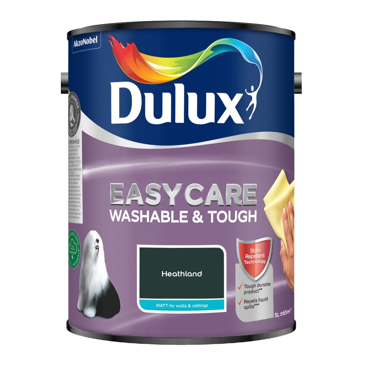Dulux Easycare Washable & Tough Matt Heathland 5L
