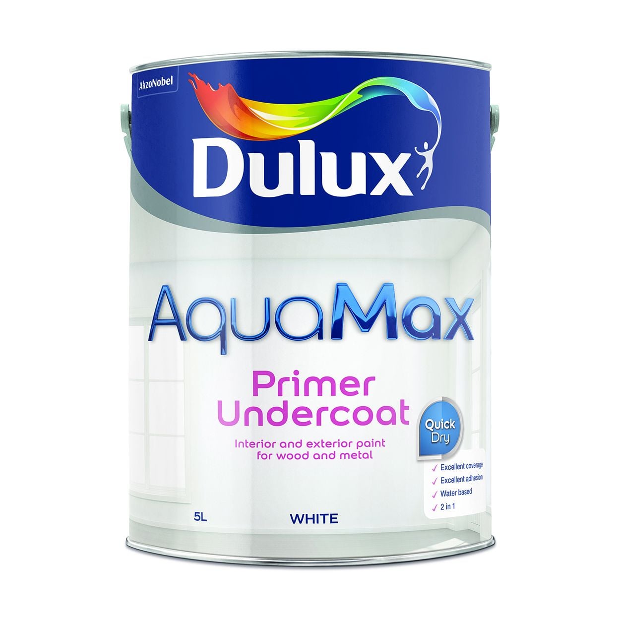 Dulux Aquamax Primer Undercoat White 5L