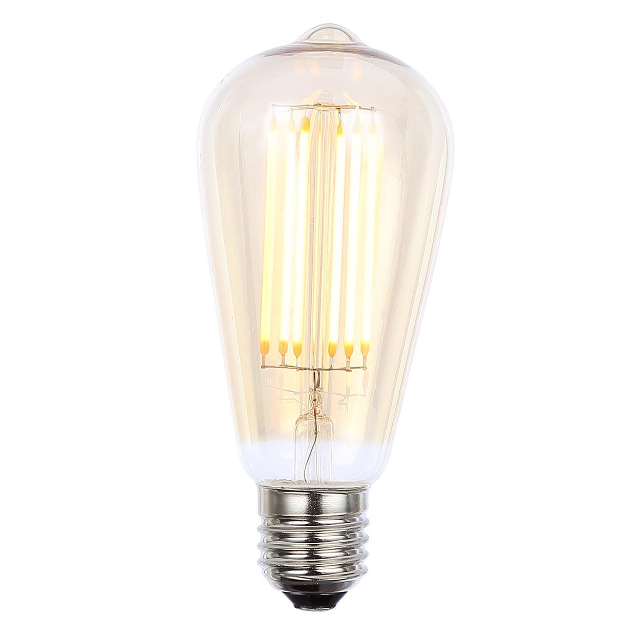 St64 6W E27 Led Filament Lamp Tinted