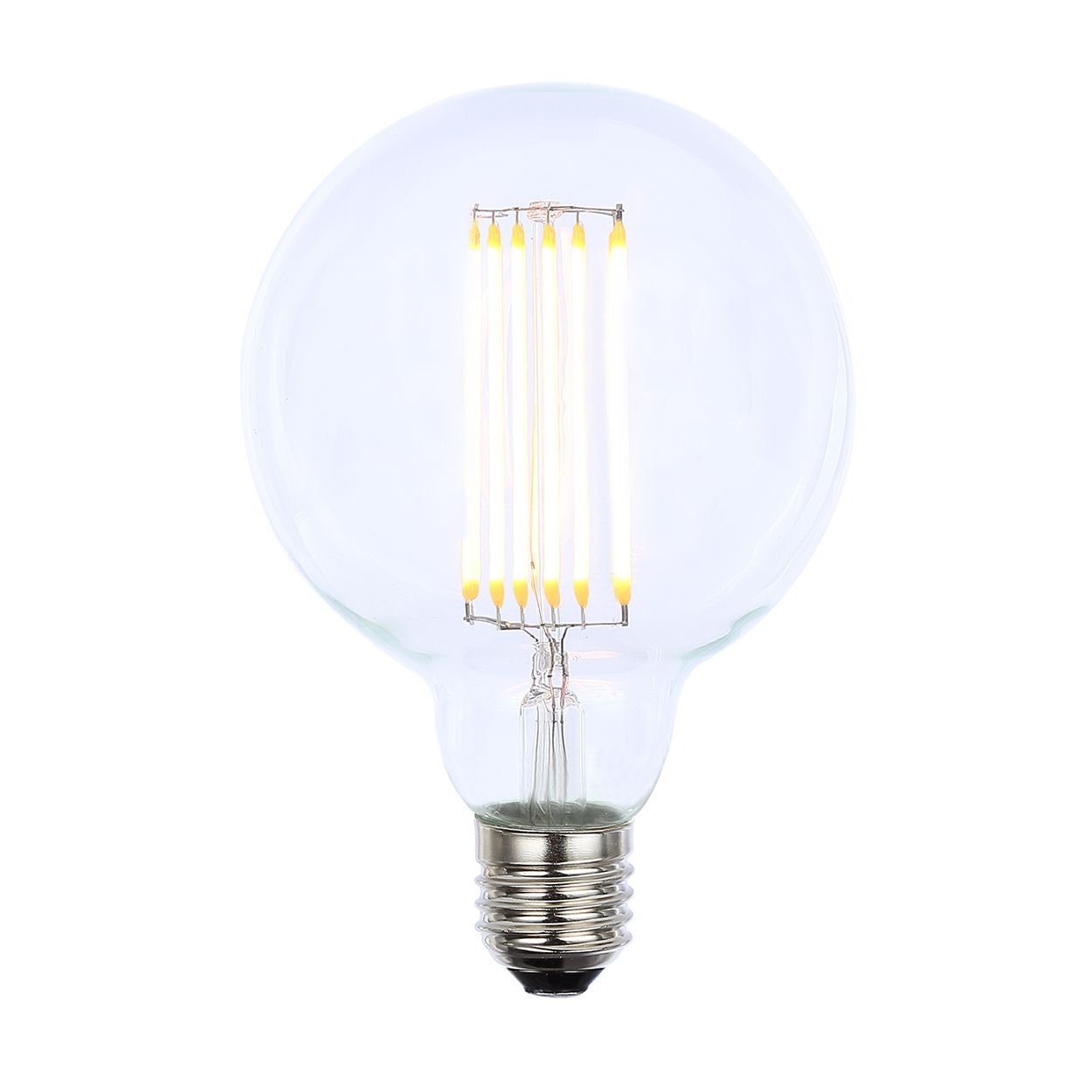 G95 6W E27 Led Filament Lamp Clear