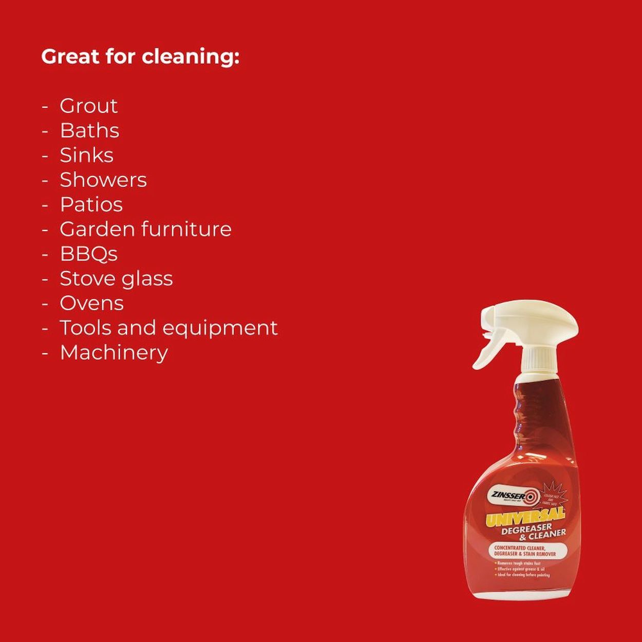Zinsser Universal Degreaser & Cleaner 750ml