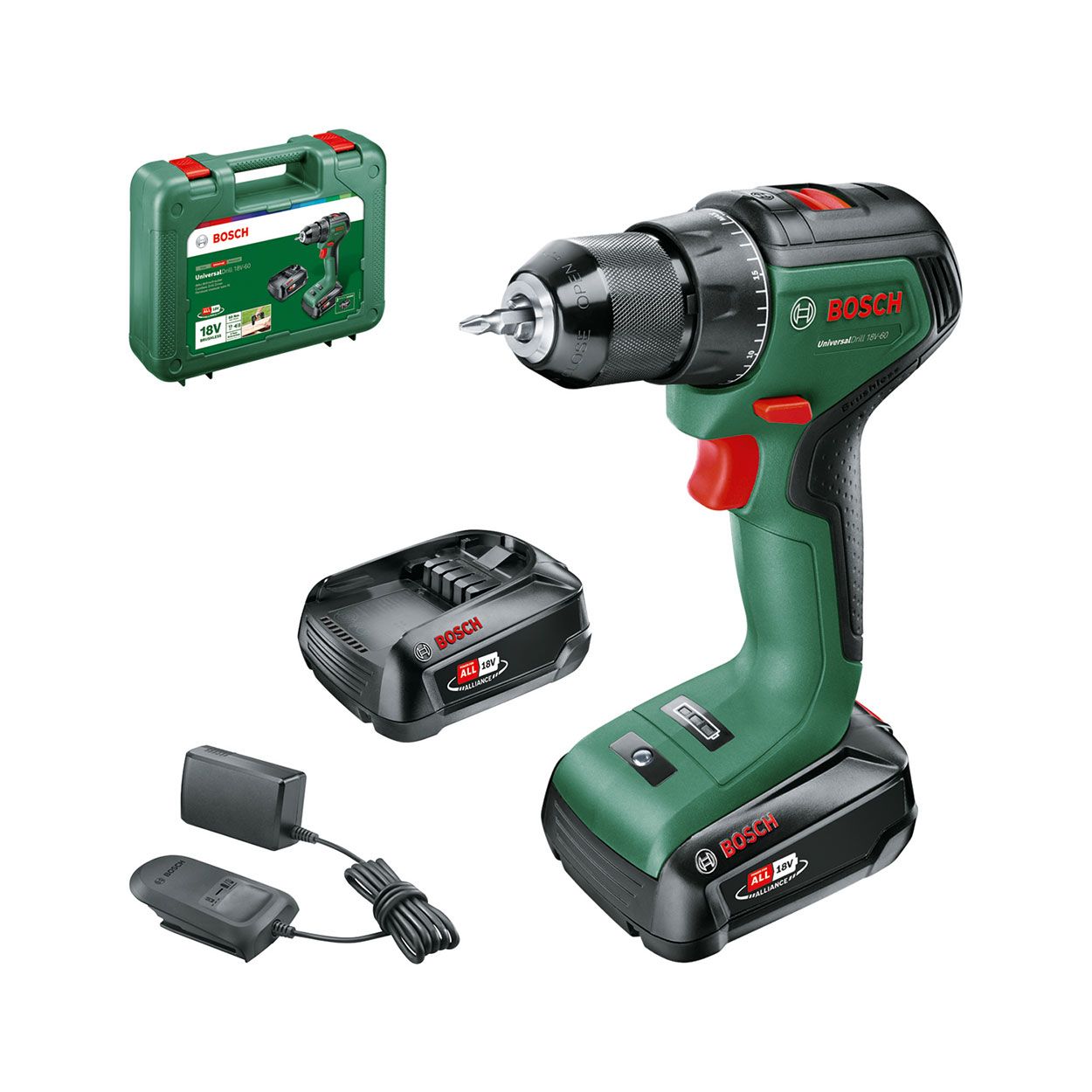 Bosch UniversalImpact 18V-60 (2X 2Ah)