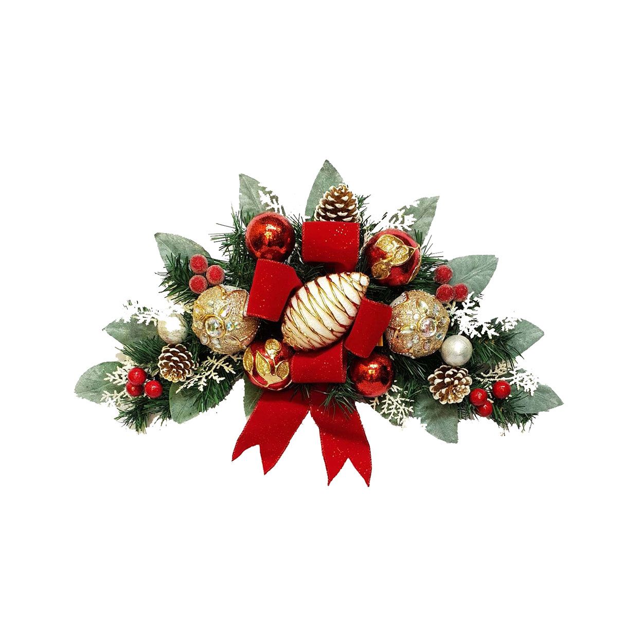 Christmas Swag Red 66cm