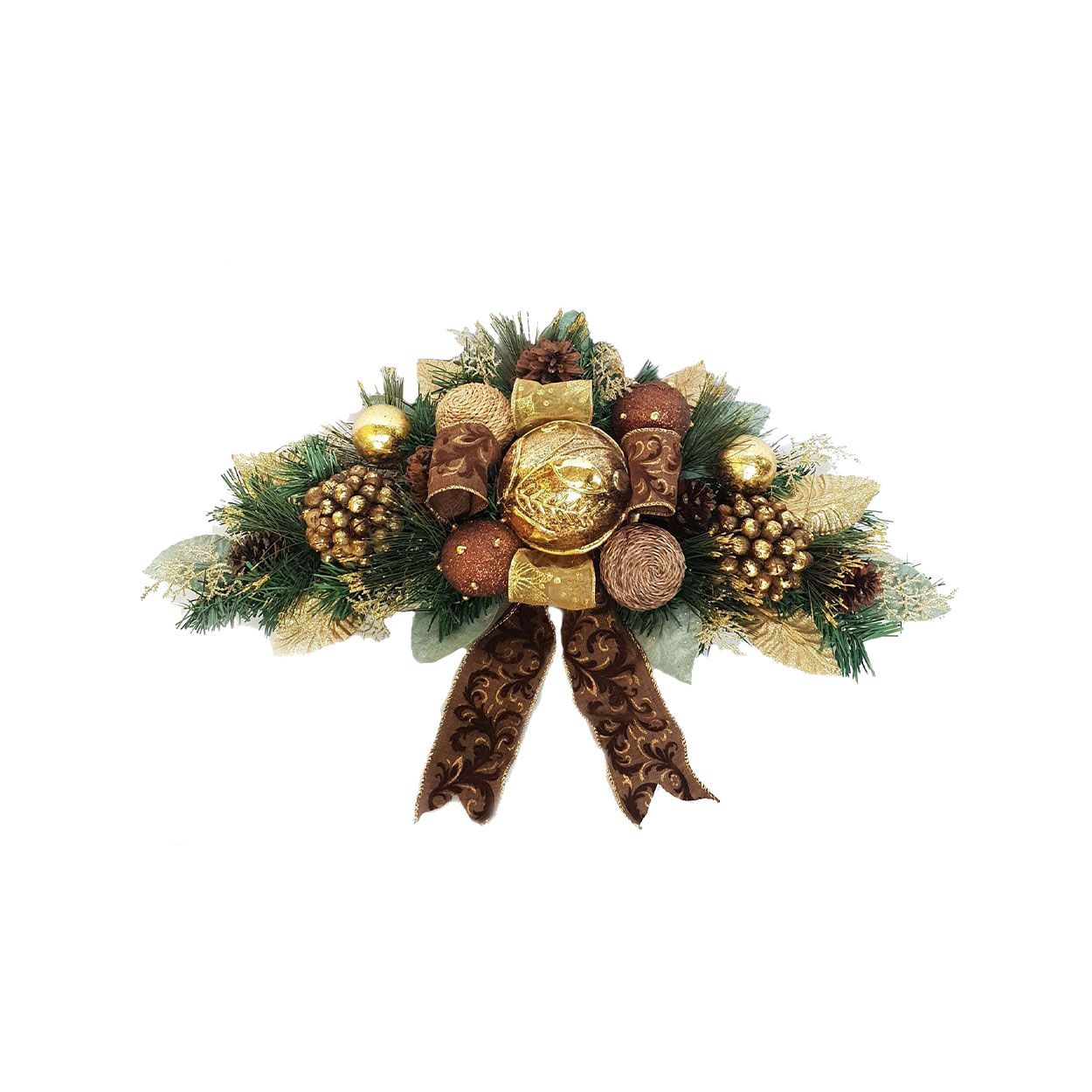 Swag with Acorns Gold 66cm
