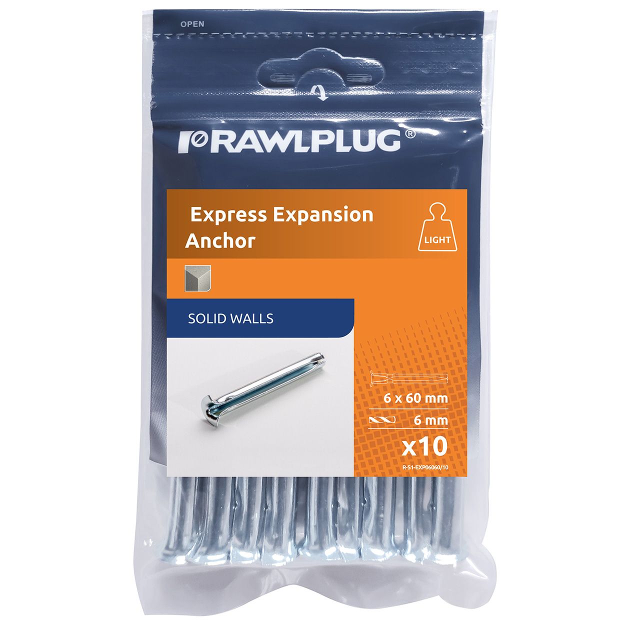 EXPRESS EXPANSION ANCHOR 6 X 60