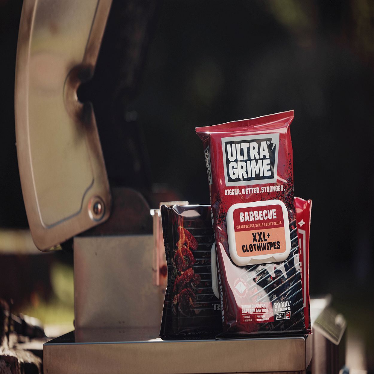 Ultragrime Bbq Xxl+ Clothwipes 30Pk