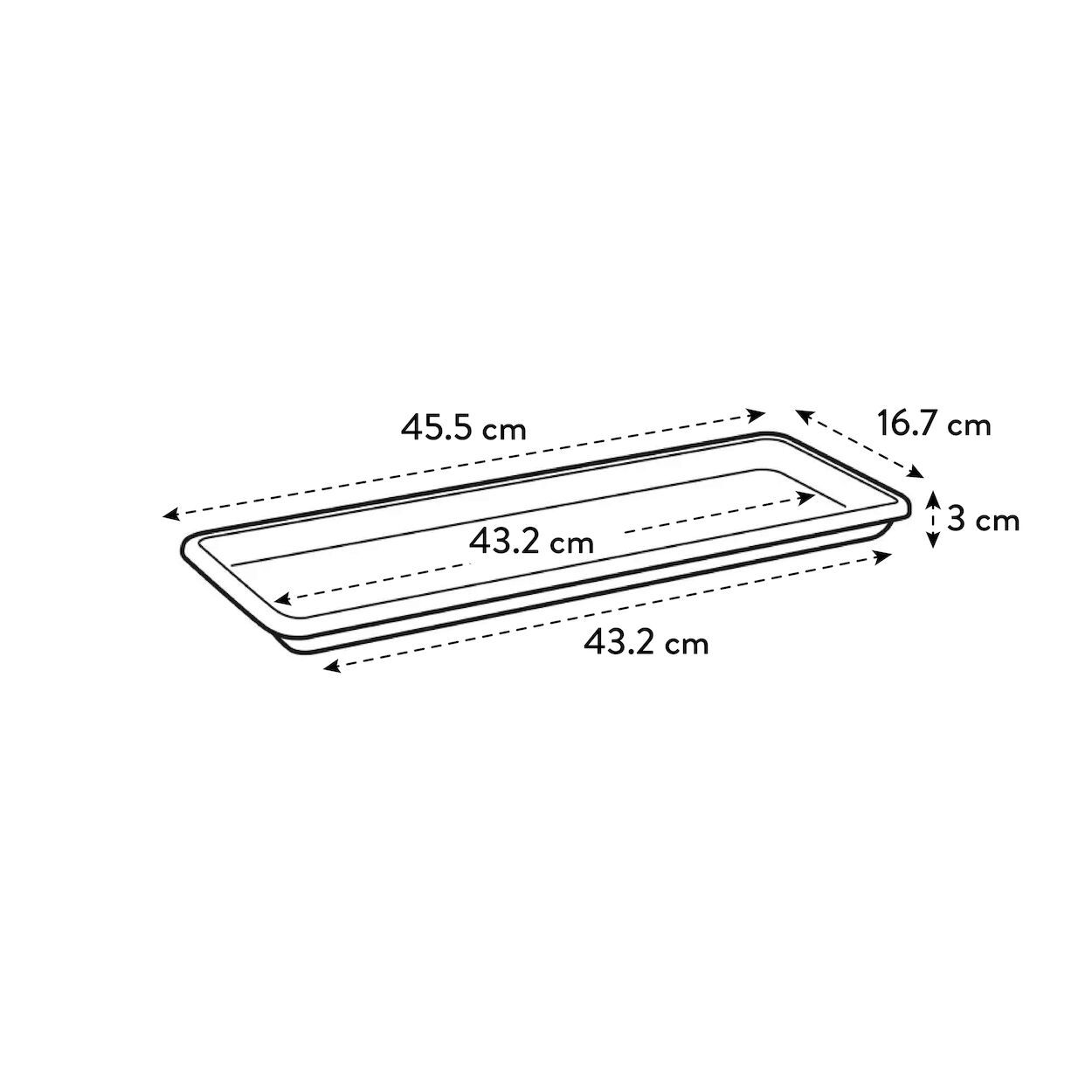Barcelona Trough Saucer 50cm