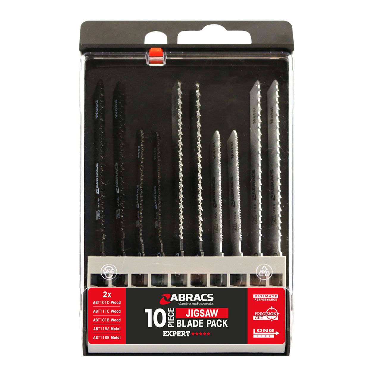 JIGSAW BLADE 10PC MIXED SET