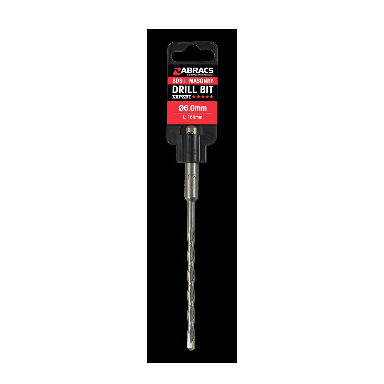 6MM X 160MM SDS AND MASONRY DRILL BIT