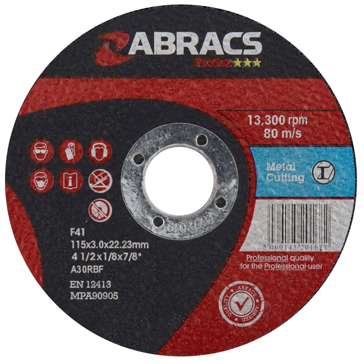 115MM X 3MM X 22MM FLAT METAL CUTTING
