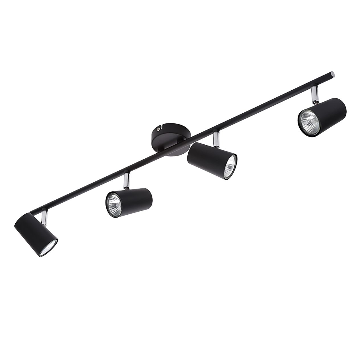 4Lt Spot Light Bar Black