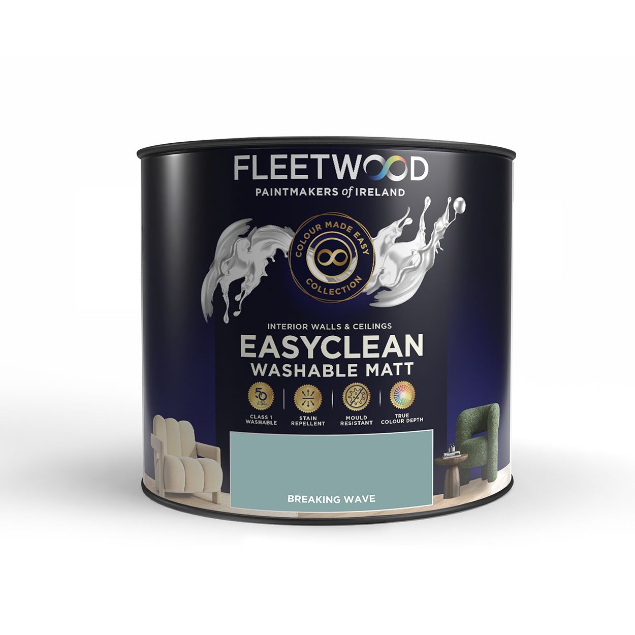 2.5L Fleetwood Easyclean Matt Breaking Wave